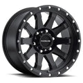 Aluminum Wheels 20x10 Clutch 934B Black Multi Spoke -19 Offset 6 on 139.7 Bolt Pattern 106.1 Bore Raceline