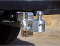Weigh Safe 4in Drop Hitch w/Built-in Scale & 2.5in Shank (10K/18.5K GTWR) w/WS05 - Aluminum
