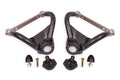 BMR 64-72 GM A-Body Adjustable Upper A-Arms Standard Ball Joint - Black Hammertone