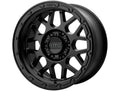 KMC Wheels black auto part