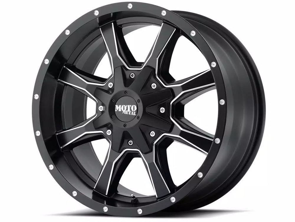 Moto Metal Wheels black auto part