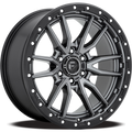 ~(37 lbs. 20X20X12)~ REBEL 17x9 6x135.00 MATTE GUN METAL BLACK BEAD RING (-12 mm)