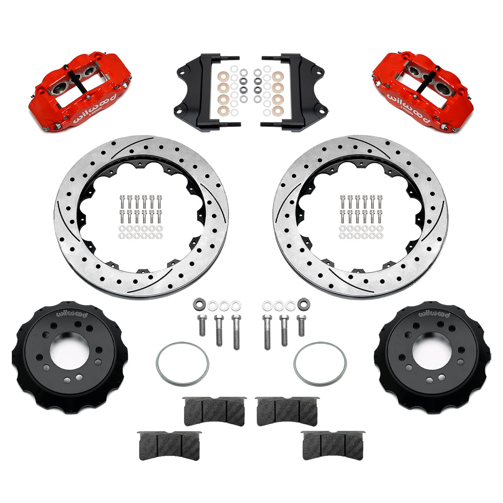 Wilwood red auto part