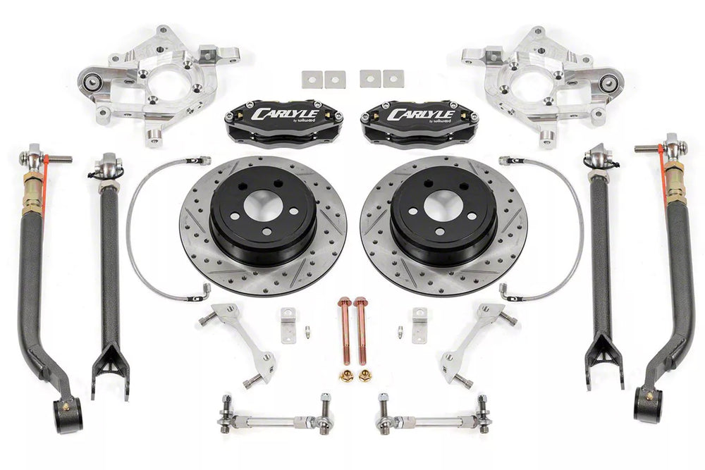 BMR 18-23 Dodge Challenger 15in Conversion Kit w/ Black Calipers