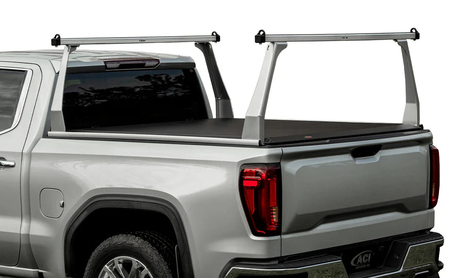 22C TUNDRA 5FT 6IN BED (BOLT ON) ADARAC ALUMINUM SERIES RAILS SILVER