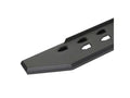 RB10 Slim Line Running Boards With Mounting Brackets Angled Textured Black 2015-2019 Silverado/Sierra 2500 HD Go Rhino