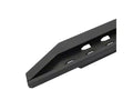 RB10 Slim Line Running Boards With Mounting Brackets Angled Textured Black 2015-2019 Silverado/Sierra 2500 HD Go Rhino