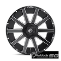 D616 22X10 5X5.5/150 MT-BLK-MIL -18
