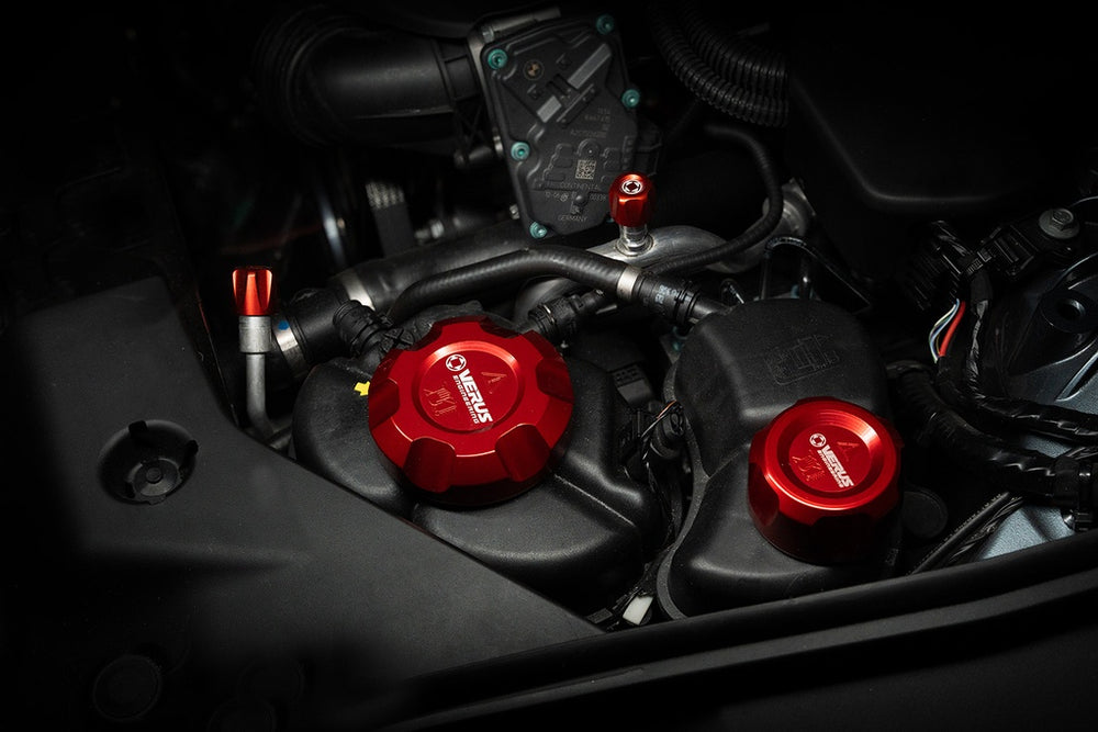 Verus Full Car Cap Kit Anodized Black - Toyota Supra
