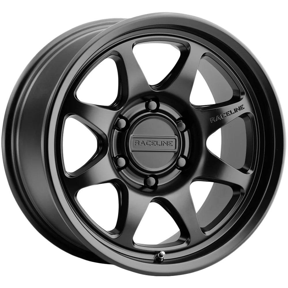 Raceline 962B Maverick 18x9in / 8x180 BP / 18mm Offset / 130.81mm Bore - Satin Black