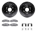 R1 Concepts Disc Brake Rotor Set Fits Chevrolet Express