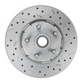 LEED Brakes Power Front Kit with Drilled Rotors and Anodized Calipers