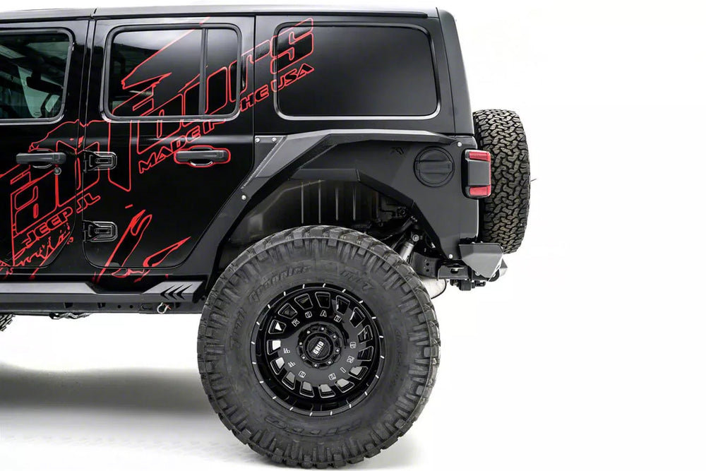 18C WRANGLER JL FULLY ASSEMBLED REAR FENDERS