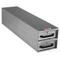 JOBOX PREMIUM ALUM 2 DRAWER STACKED VERTICAL 12X12X50