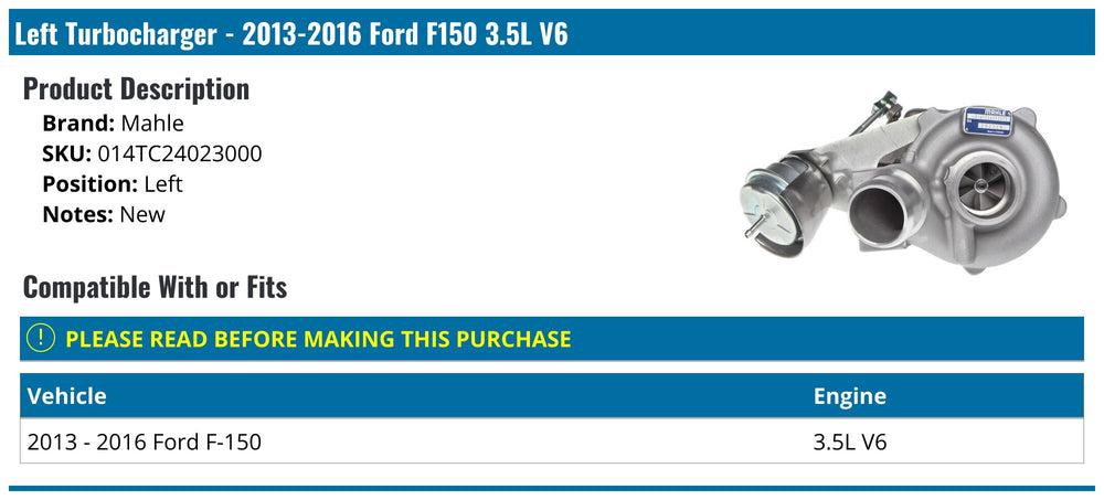 TURBOCHARGERS