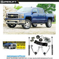 05C FORD F250/F350 SD 4WD FOX SHOCK BOX 2 INCH LIFT KIT DIESEL ENGINE