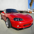 PROJECTOR HEADLIGHT GLOSS BLACK HOU