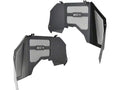 Westin 18-20 Jeep Wrangler JL Inner Fenders - Front - Textured Black