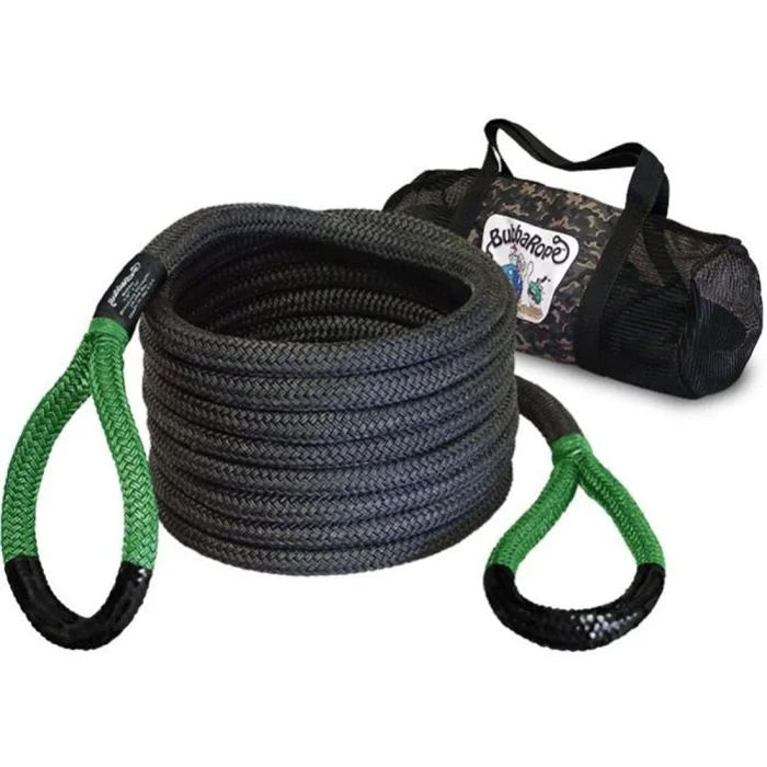 7/8IN X 30FT ORIGINAL BUBBA ROPE 28600LB BREAKING STRENGTH W/SPECIAL ORDER GREEN EYES