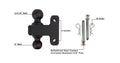 2.5" EXTREME DUTY 4" DROP/RISE