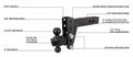 2.5" EXTREME DUTY 4" DROP/RISE