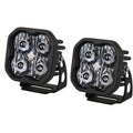 SS3 MAX WBL WHITE DRIVING STANDARD NO BRACKETS (PAIR)