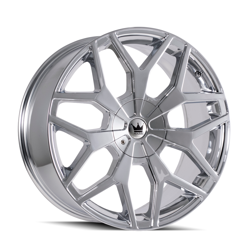 ~(44 lbs. 24X24X11)~ PROFILE (367) CHROME 22X9.5 6-135/6-139.7 30MM 106MM