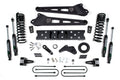 19-24 RAM 2500 6.5 Inch Radius Arm 4.5 Inch Rear Coils Diesel 6-Bolt T-Case Nitro Shocks Zone Offroad