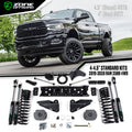 19-24 RAM 2500 6.5 Inch Radius Arm 4.5 Inch Rear Coils Diesel 6-Bolt T-Case Nitro Shocks Zone Offroad