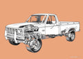 Eagle Ford 460 SCJ 4.300in Crank 6.800in I-Beam Rods -22cc 4.390in Pistons Rotating Assembly