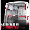 FOLDING VAN SHELF UNIT 36IN