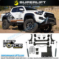 Superlift 16-20 Toyota Tacoma 4.5in Lift Kit w/ Rear Shadow Shocks