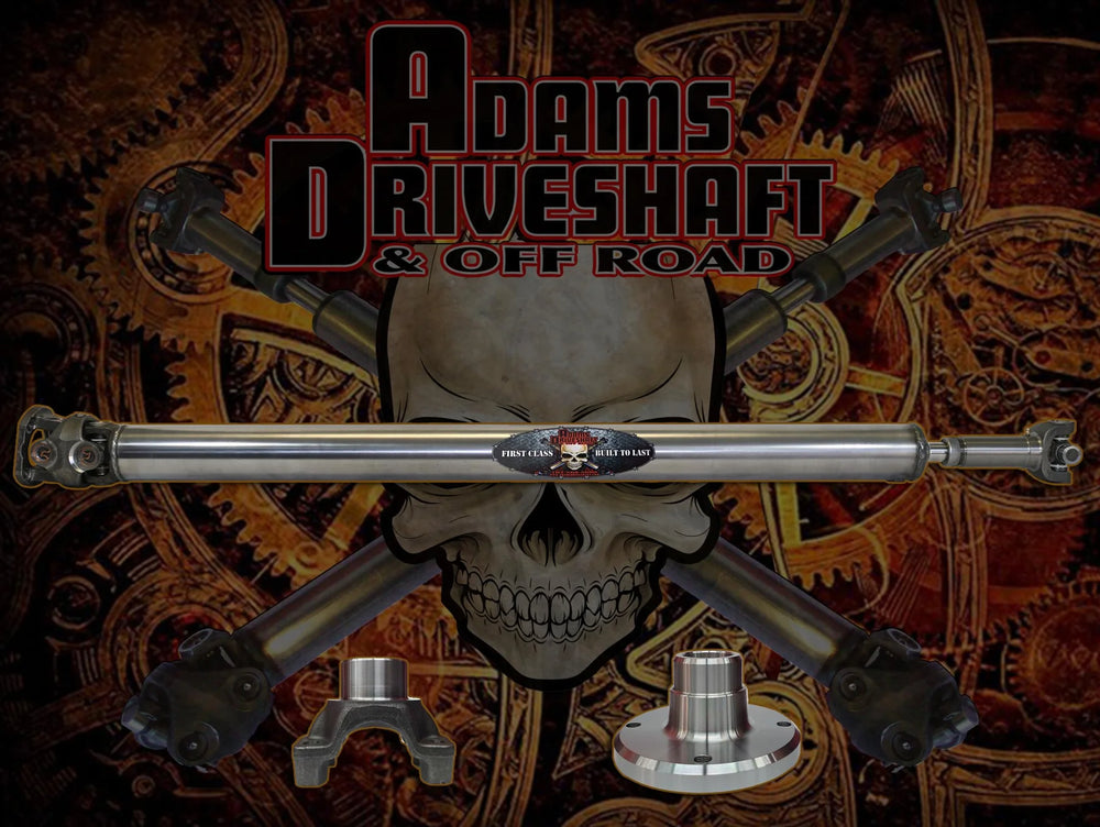 JT REAR 1 PIECE 1350 SOLID CV DRIVESHAFT RUBICON