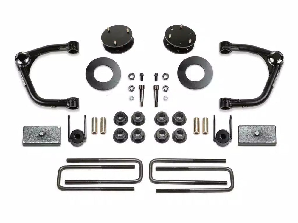 Fabtech 2025 GM 1500 2WD/4WD 3in Uniball UCA System w/ Arc Spring Spacer Kit