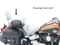 Mustang 00-15 Harley Softail Standard Rear Tire Wide Touring Passenger Seat - Black