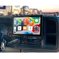 10.6IN 360 ROTATING & UP/DOWN SCREEN 2DIN DVD CARPLAY ANDROID AUTO