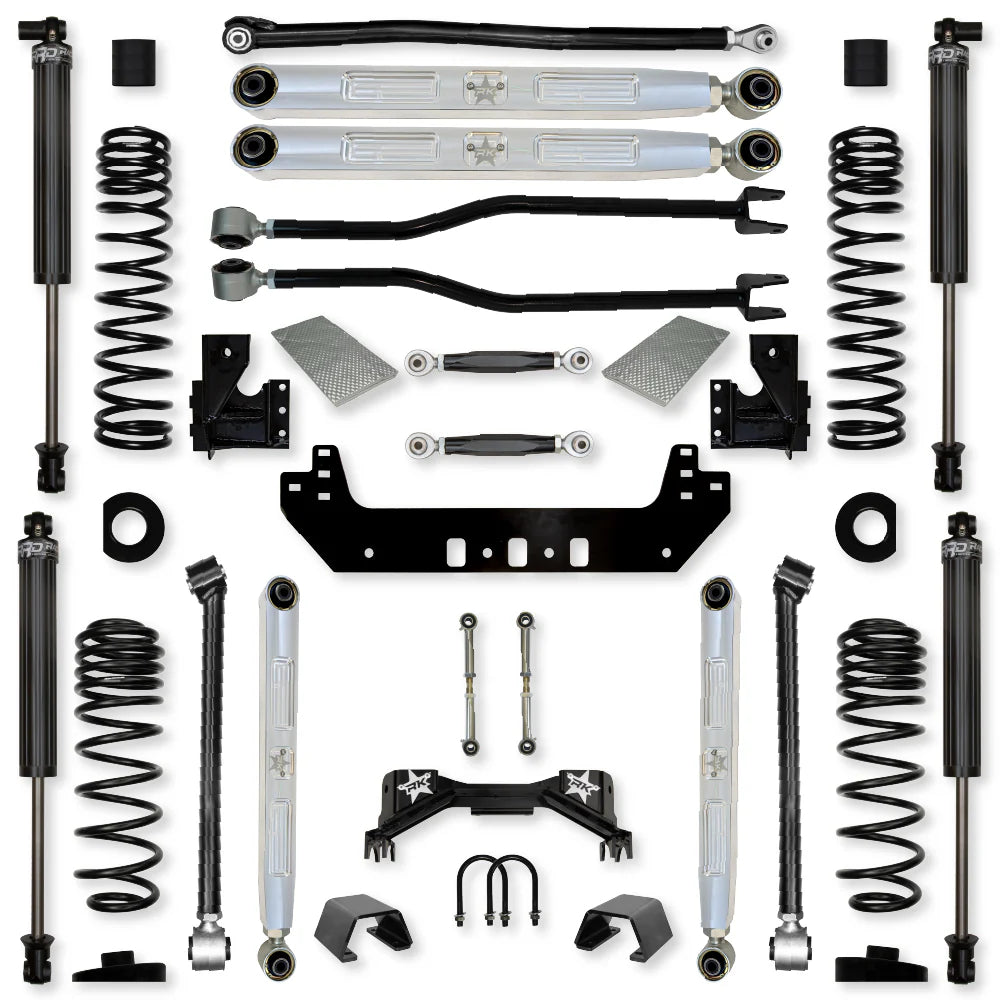 19C WRANGLER JT 3.0IN SILVERBACK PRO ELITE SYS W/ PB+J LOWER ARMS STAGE 1 FR