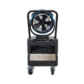 FM68W MISTING FAN COMBINED W/ WT45 MOBILE WATER RESERVOIR TANK BLUE/BLACK
