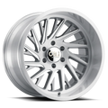 CALI OFF-ROAD PURGE 9114 BRUSHED CLEAR GLOSS 22X12 6-139.7 -51MM 106MM
