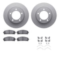 DFC 08-21 Lexus NX200t Front Geospec Rotors with 5000 Advanced Brake Pads w/Hardware