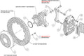 Wilwood Narrow Superlite 6R Front Hat Kit 12.88in 93-96 Mazda RX7