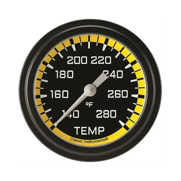 AUT CRS YLW 2 5/8 IN WATER TEMP 1/4