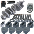 Eagle Ford 351W SVO 4.000in Crank 6.250in I-Beam -6.6cc Flat Top 4.155in Pistons Rotating Assembly