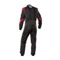 OMP One Evo X Overall Black/Red - Size 52 (Fia 8856-2018)