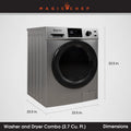 2.7 CU. FT. VENTLESS WASHER DRYER C