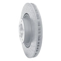 DFC 15-17 Porsche 911 Right Front Drilled Hi-Carbon Alloy Geomet Coated Rotor