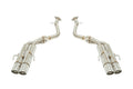 APEXi N1 Evolution-X Exhaust Lexus IS300 / IS350 2021 Axleback with Titanium Tip (Quad Tip)