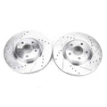 R1 04-19 Ford C-Max Front Carbon Coated Brake Rotor Set w/Euro Ceramic Pads and Hardware
