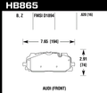 STREET / MOTORSPORTS CROSSOVER PADS