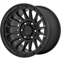 ~(34 lbs. 21X21X12)~ IMPACT 18x9 6x139.70 SATIN BLACK (18 mm)